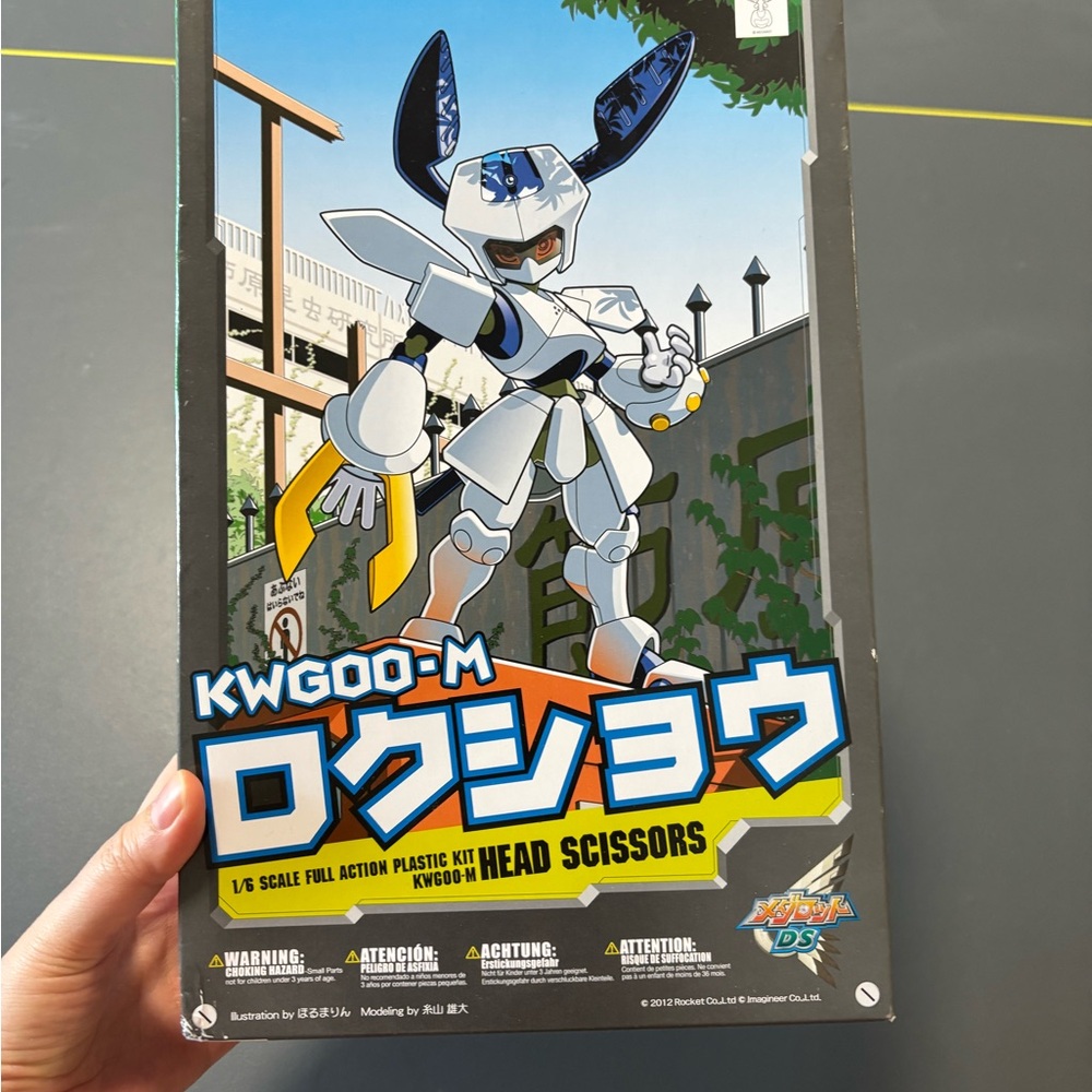 Kotobukiya KP201 Medabots KWG00-M Rokusho 1/6 Scale Plastic Model Kit Japan